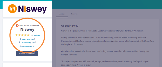 Elite partners - niswey