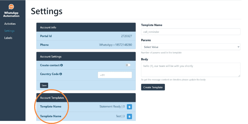 Save Template on Dashboard-2