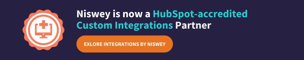 Niswey - hubSpot accredited custom integrations partner