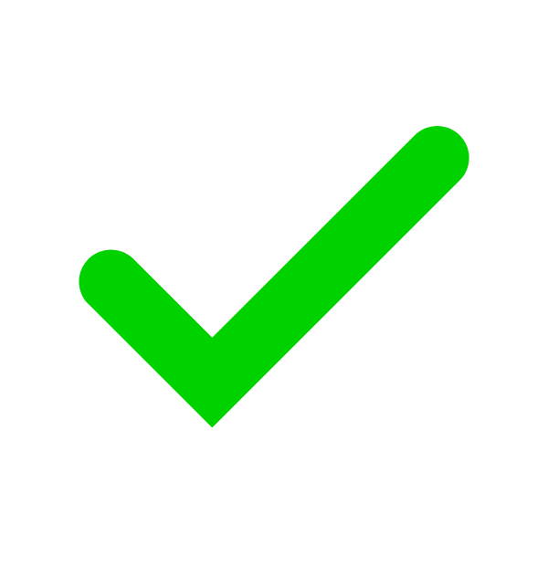 green tick