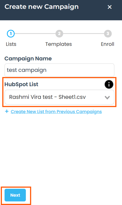 list select 