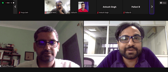 remote team building activities - Prakhar Bhartiya