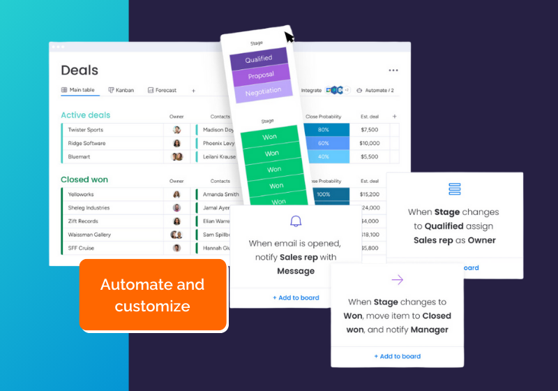 Boost efficiency with automations