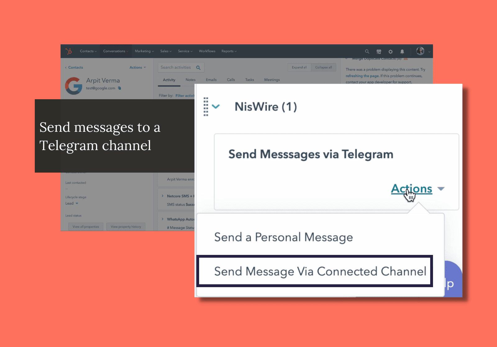 send bot messages to Telegram channel-1